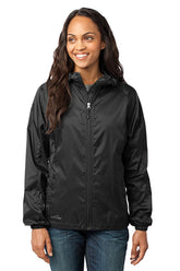 Eddie Bauer® Women's Packable Wind Jacket - Black - XS